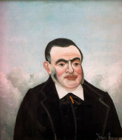 Retrato de um homem de Henri Rousseau